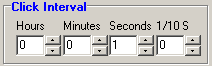 Setup Click Interval